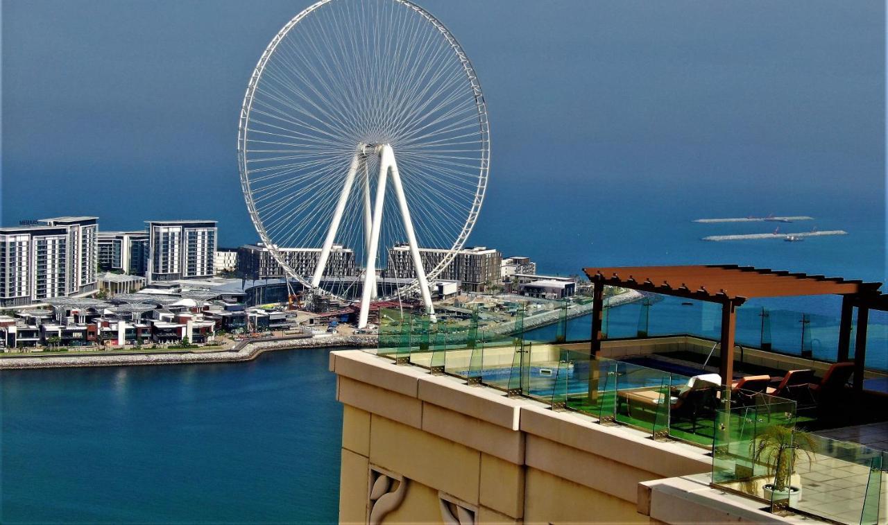 Jbr Penthouse With Terrace Pool Apartment Dubai Exterior foto