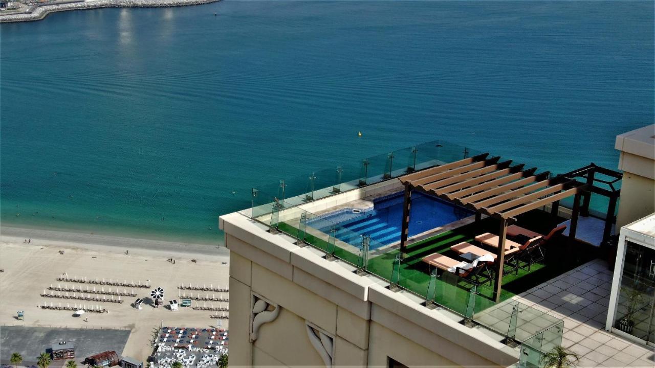 Jbr Penthouse With Terrace Pool Apartment Dubai Exterior foto