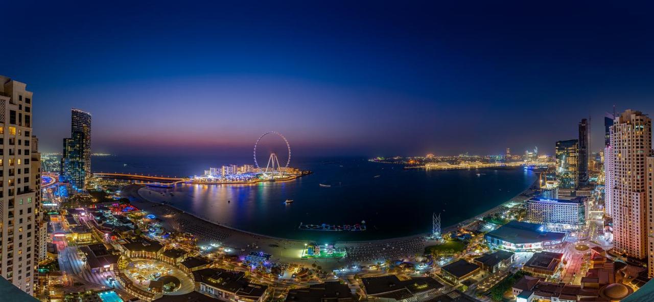 Jbr Penthouse With Terrace Pool Apartment Dubai Exterior foto