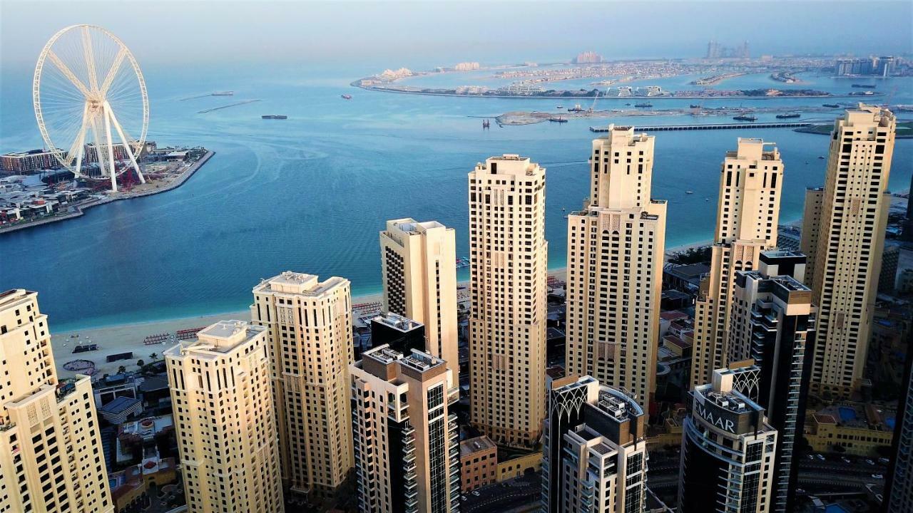 Jbr Penthouse With Terrace Pool Apartment Dubai Exterior foto
