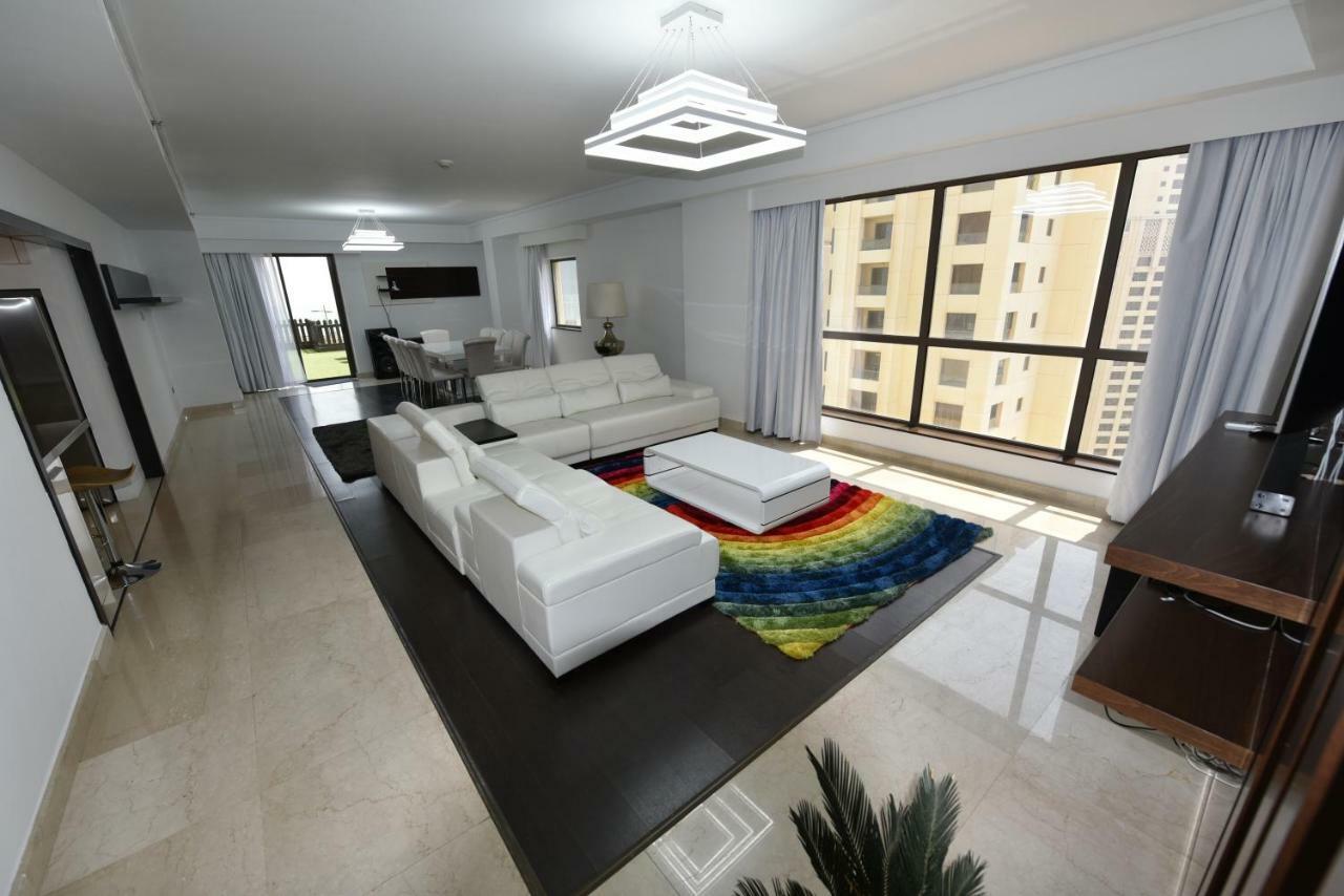 Jbr Penthouse With Terrace Pool Apartment Dubai Exterior foto