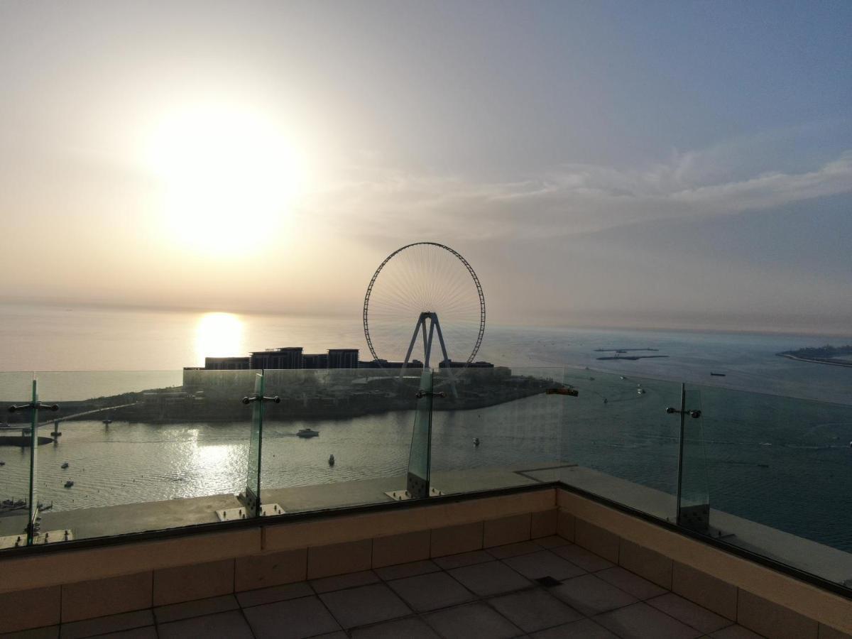 Jbr Penthouse With Terrace Pool Apartment Dubai Exterior foto
